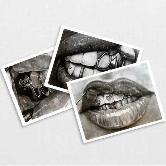 Pearly Whites Full Set- Prints