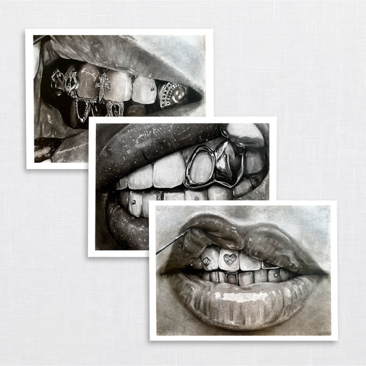 Pearly Whites Full Set- Prints